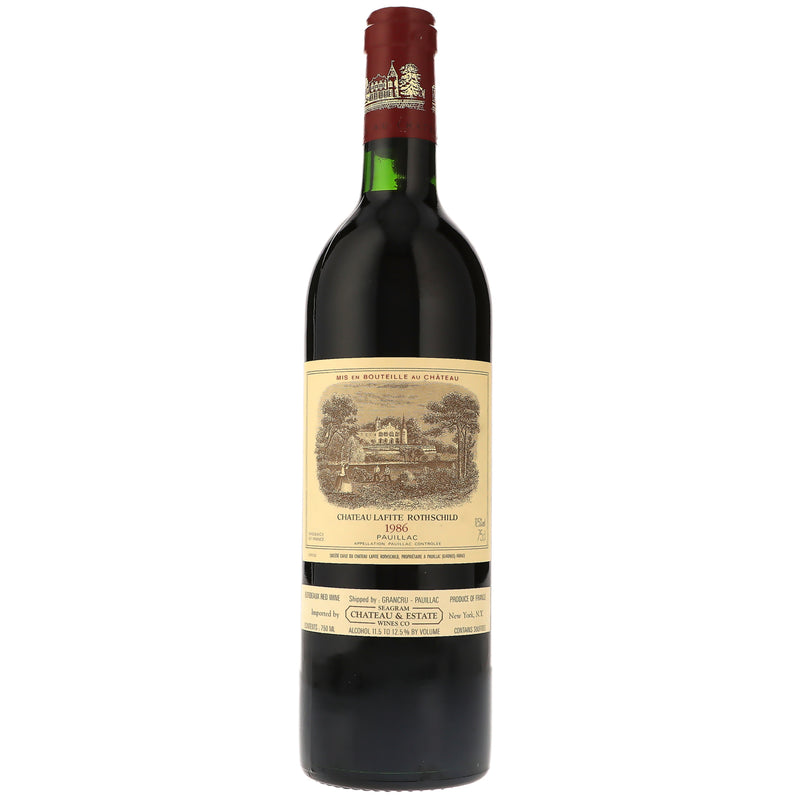 1986 Chateau Lafite Rothschild Premier Cru Classe, Pauillac