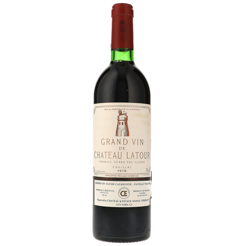 1978 Chateau Latour Premier Cru Classe, Pauillac