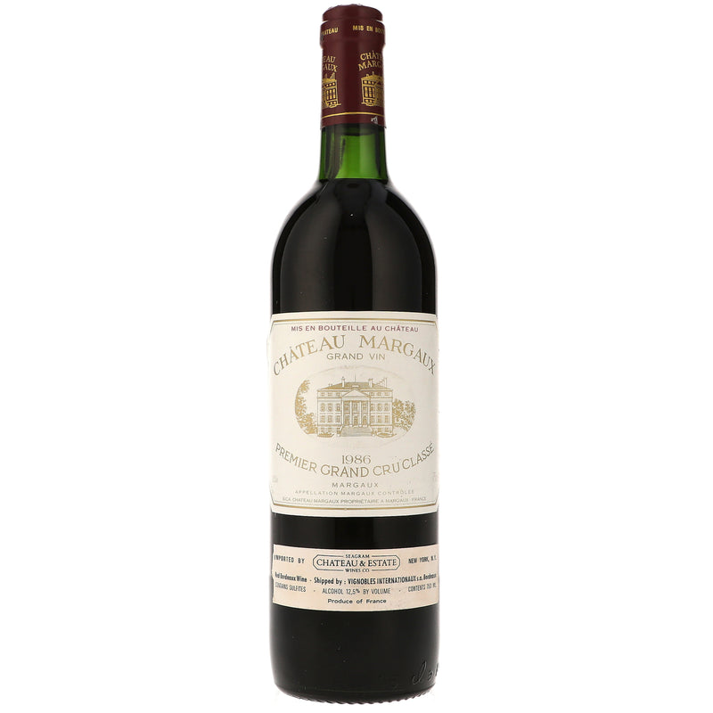 1986 Chateau Margaux Premier Cru Classe, Margaux