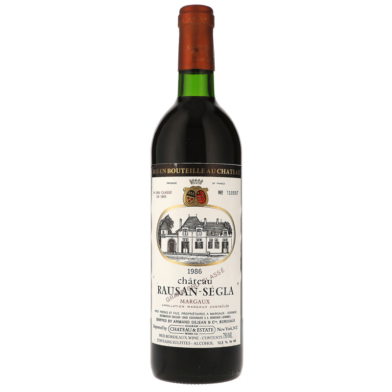 1986 Chateau Rausan-Segla 2eme Cru Classe, Margaux