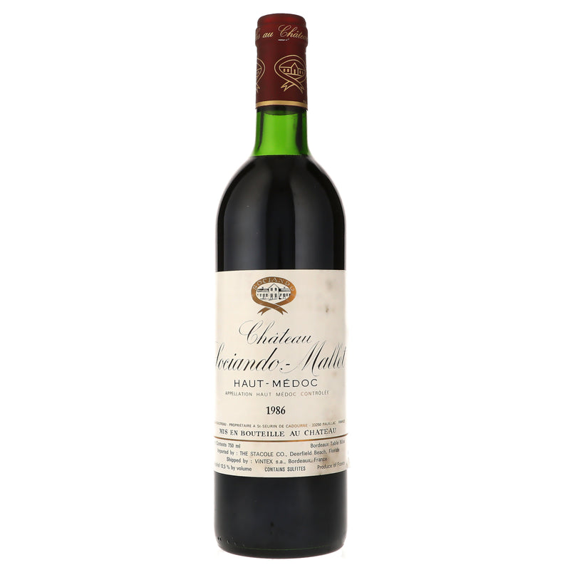 1986 Chateau Sociando-Mallet, Haut-Medoc