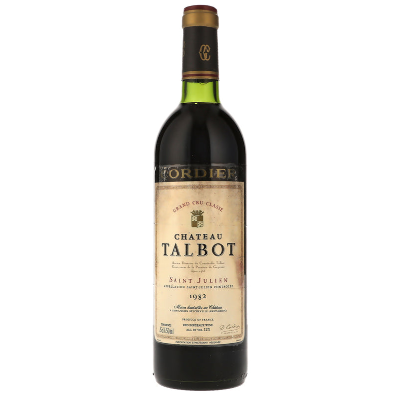 1982 Chateau Talbot 4eme Cru Classe, Saint-Julien