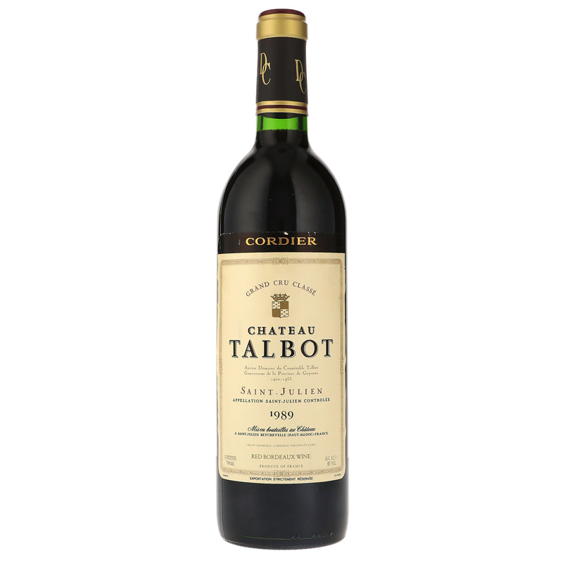 1989 Chateau Talbot 4eme Cru Classe, Saint-Julien