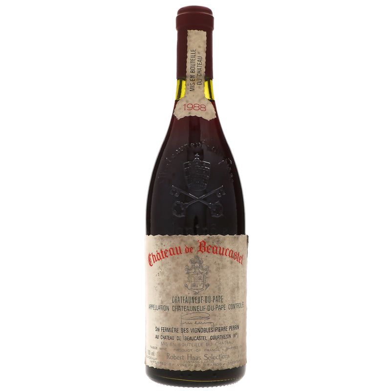 1988 Chateau de Beaucastel Rouge, Chateauneuf-du-Pape