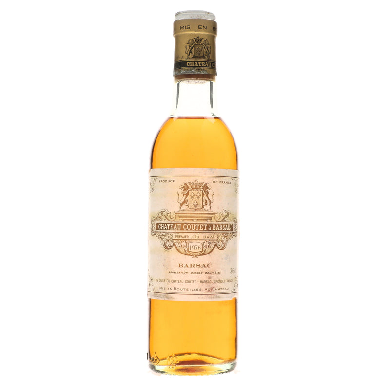1976 Chateau Coutet Premier Cru Classe, Barsac 375ML