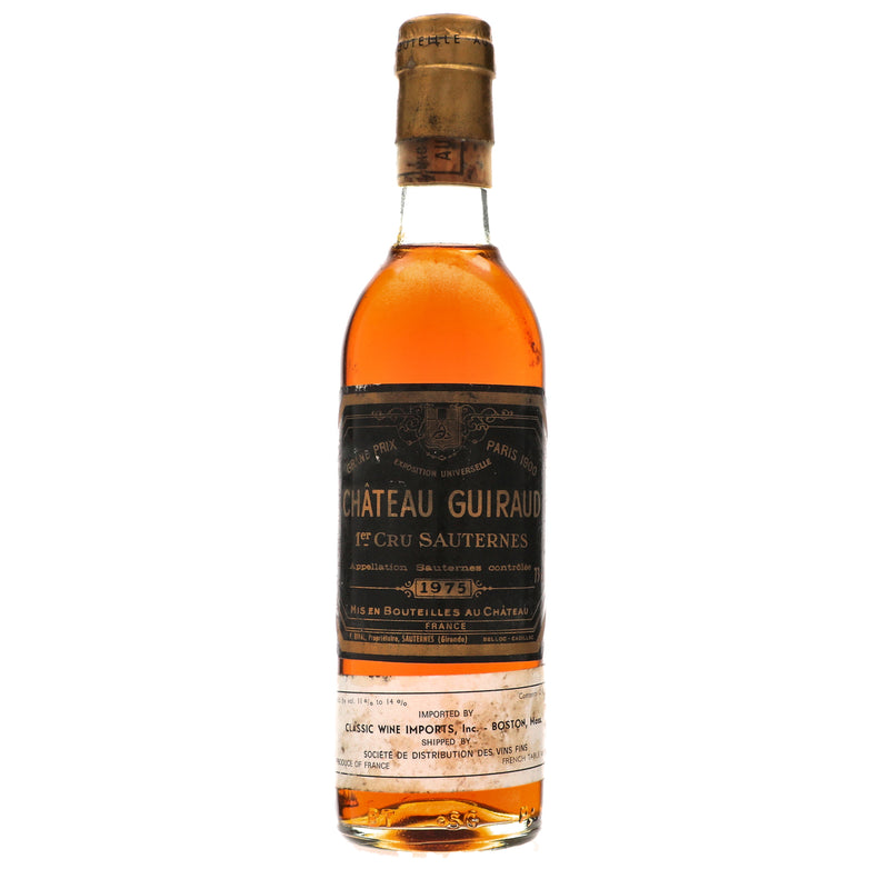 1975 Chateau Guiraud Premier Cru Classe, Sauternes 375ML