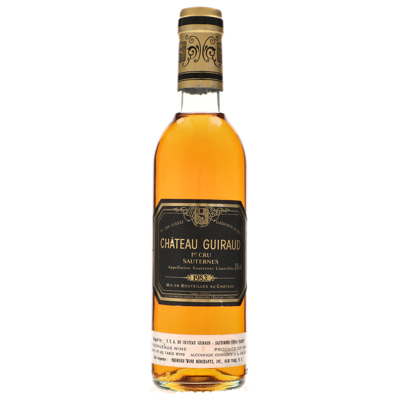 1983 Chateau Guiraud Premier Cru Classe, Sauternes 375ML