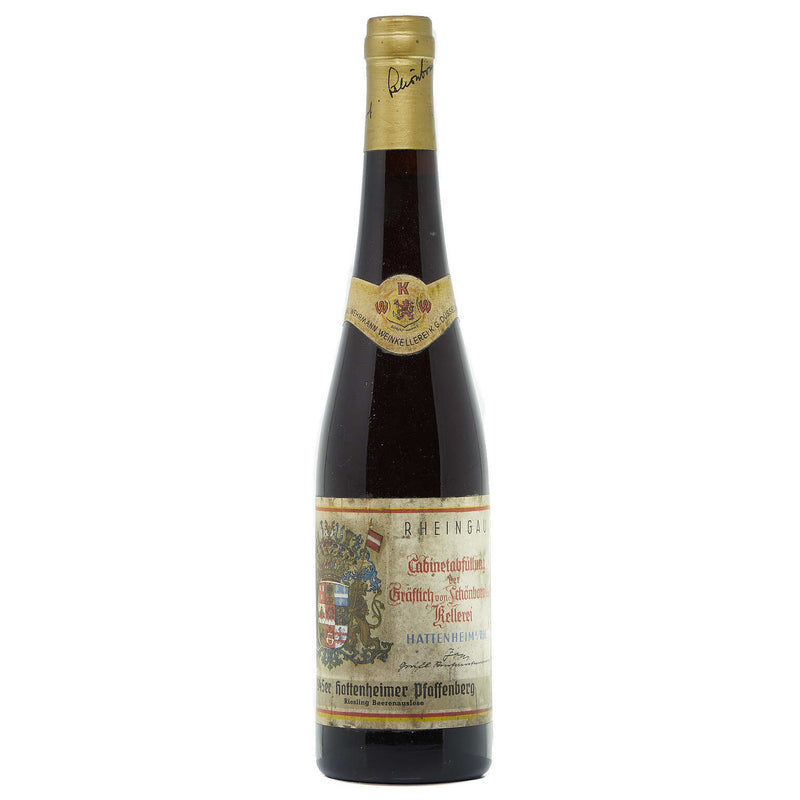 1945 Schloss Schonborn, Hattenheimer Pfaffenberg Riesling BA Cabinet, Rheingau 700ML