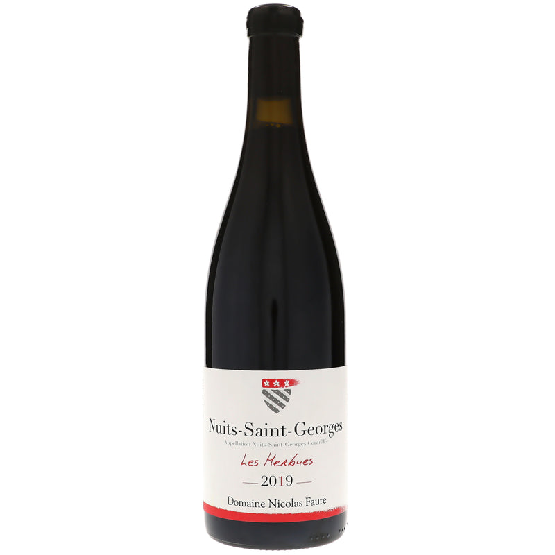 2019 Domaine Nicolas Faure, Nuits-Saint-Georges, Aux Herbues