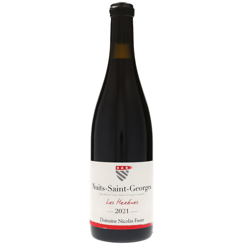 2021 Domaine Nicolas Faure, Nuits-Saint-Georges, Aux Herbues