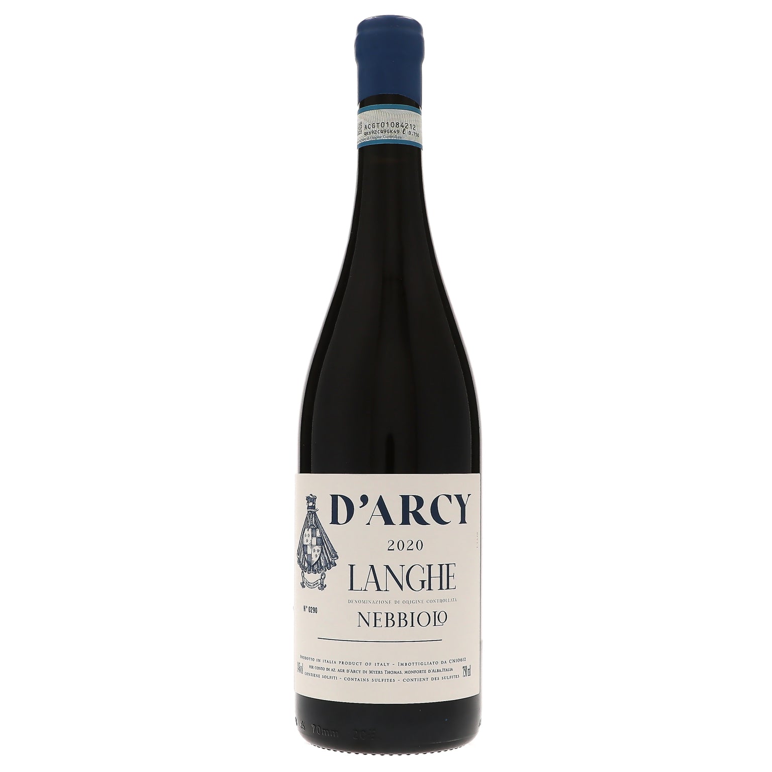 2020 D'Arcy, Nebbiolo, Langhe