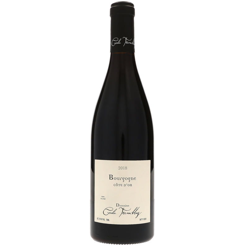 2018 Domaine Cecile Tremblay, Bourgogne, Cote d&