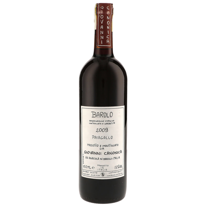 2009 Giovanni Canonica, Barolo, Paiagallo