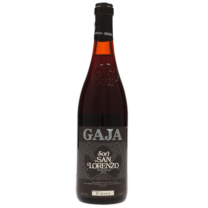 1974 Gaja, Barbaresco, Sori San Lorenzo
