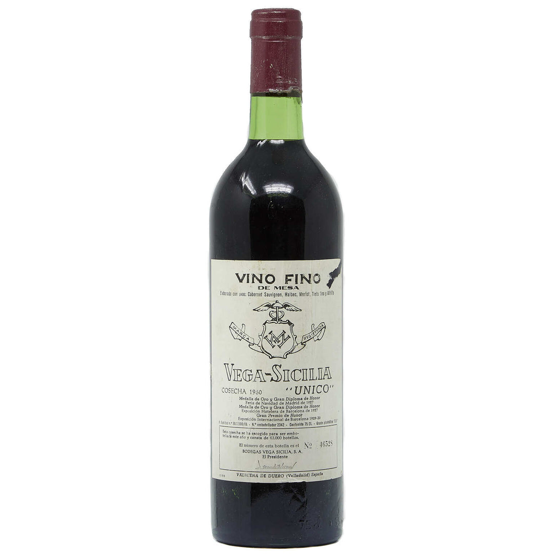 1960 Vega Sicilia, Unico, Ribera del Duero – Thatcher's Wine