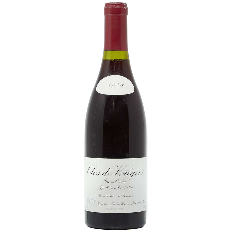 1988 Domaine Leroy, Clos de Vougeot Grand Cru