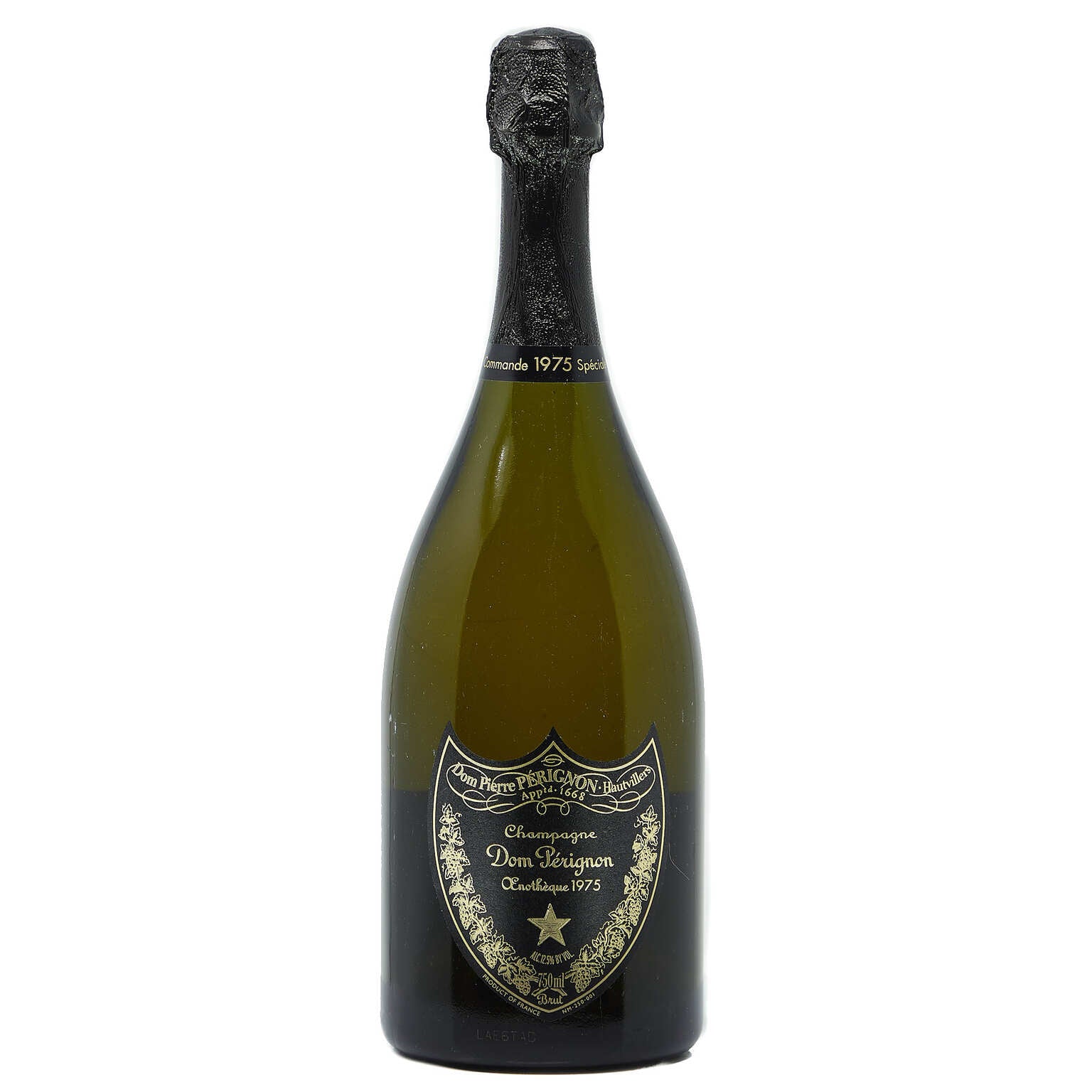 1975 Dom Perignon, Oenotheque Commande Speciale – Thatcher's Wine