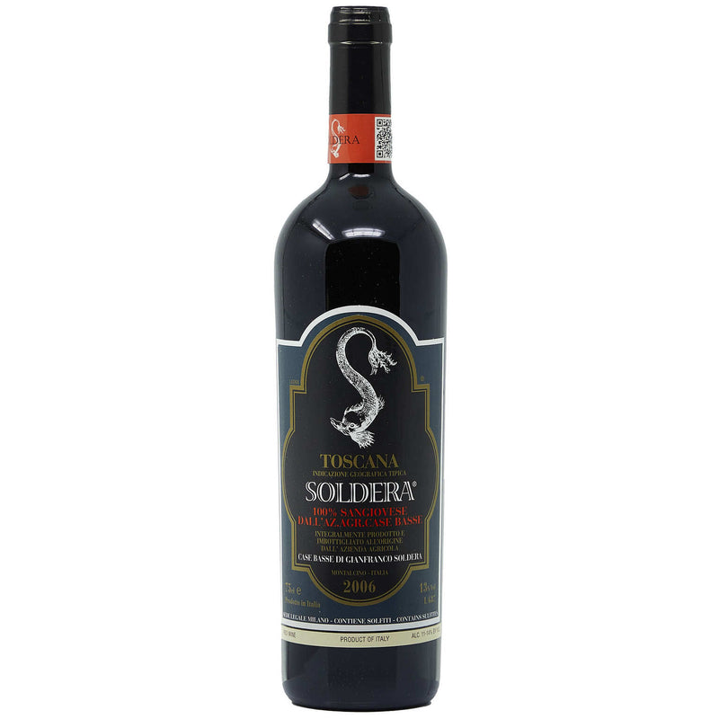 2006 Soldera Case Basse, 100% Sangiovese, Toscana