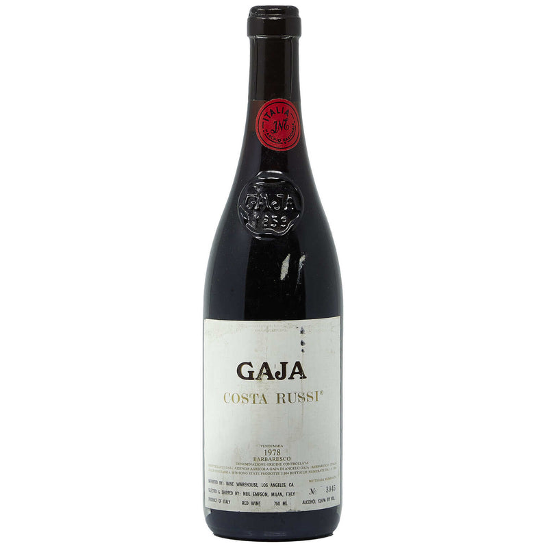 1978 Gaja, Barbaresco, Costa Russi
