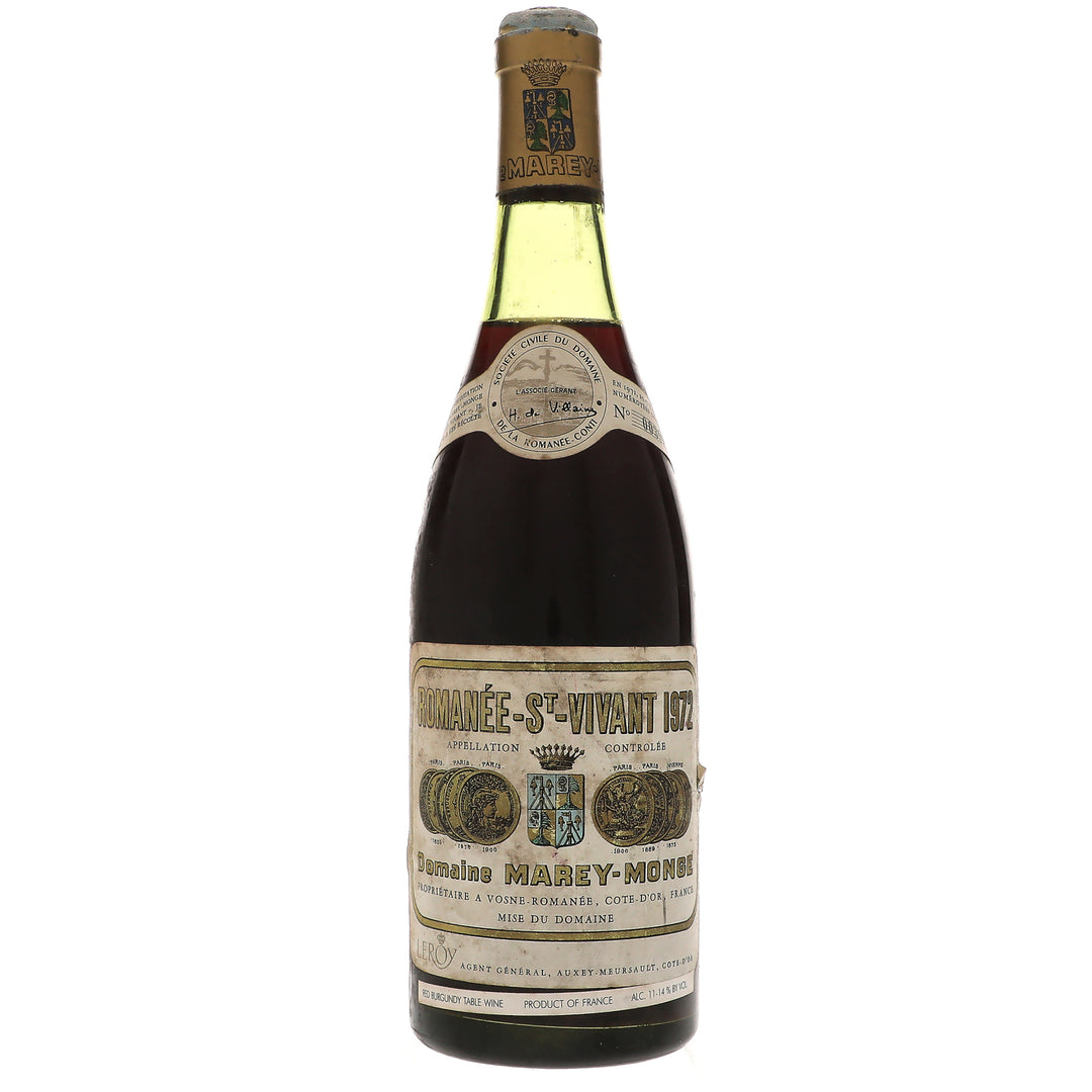 1972 Domaine de la Romanee-Conti, Romanee-Saint-Vivant Grand Cru