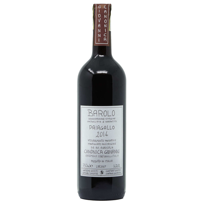 2014 Giovanni Canonica, Barolo, Paiagallo