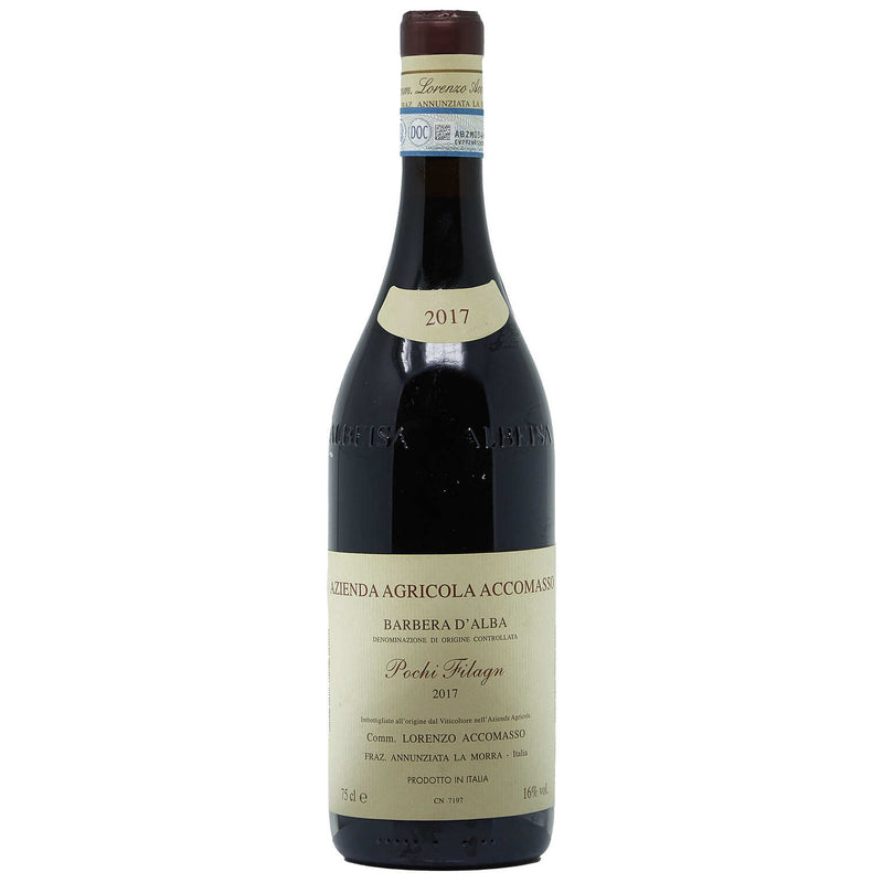 2017 Lorenzo Accomasso, Barbera d&