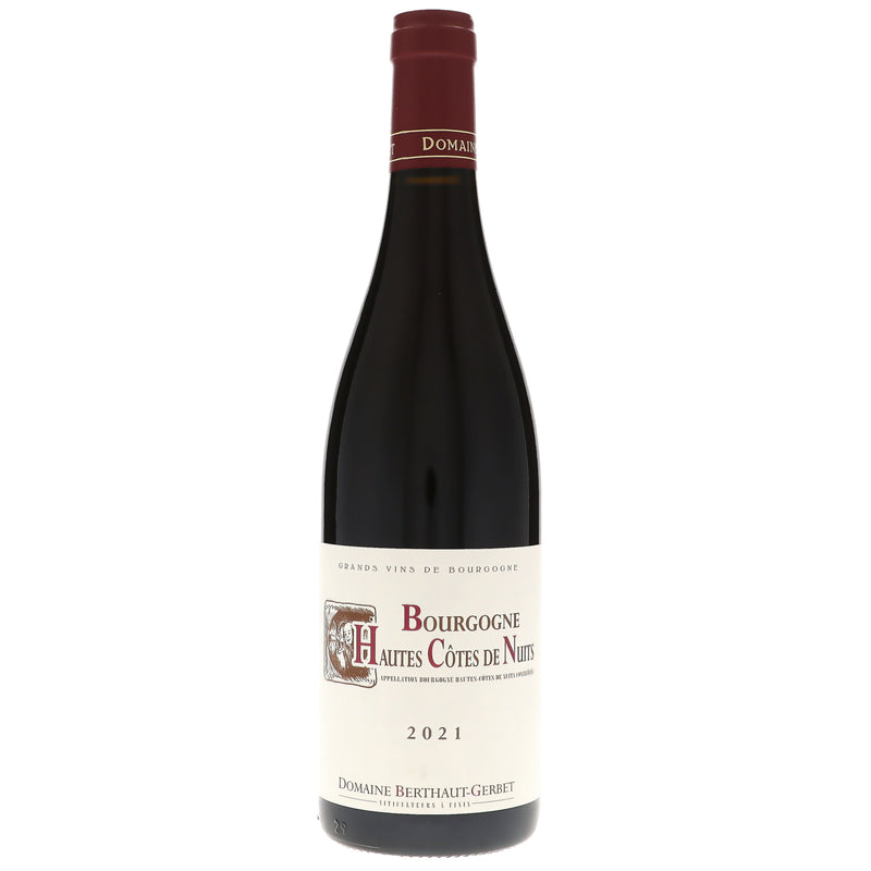 2021 Domaine Berthaut-Gerbet, Bourgogne, Hautes Cotes de Nuits