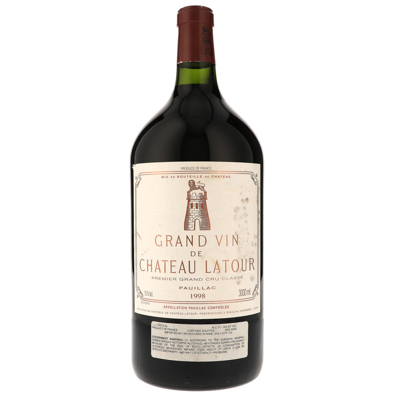 1998 Chateau Latour Premier Cru Classe, Pauillac 3L