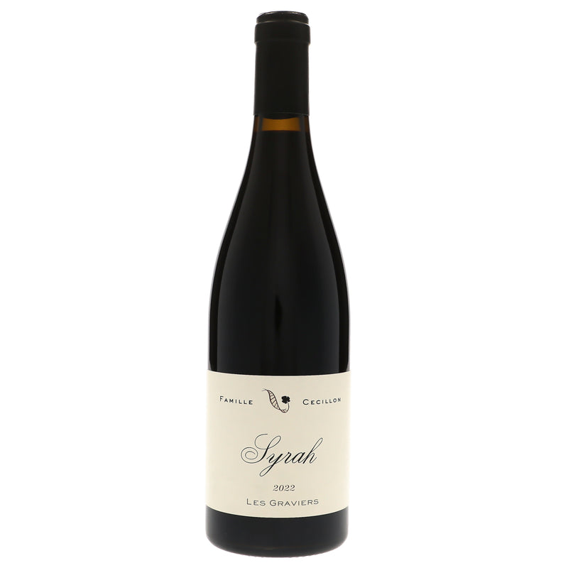 2022 Julien Cecillon, Les Graviers Syrah, Collines Rhodaniennes