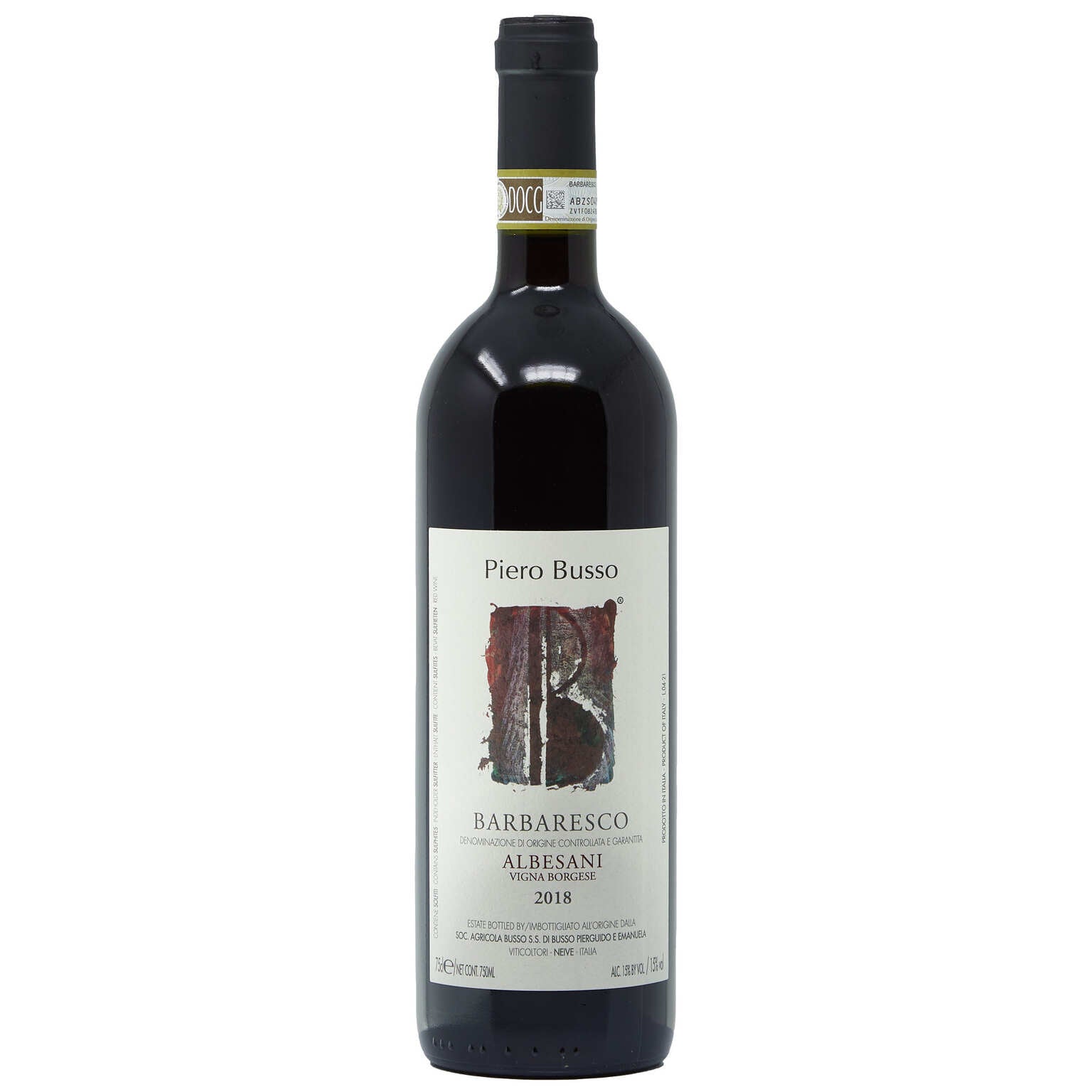 2018 Piero Busso, Barbaresco, Albesani Borgese