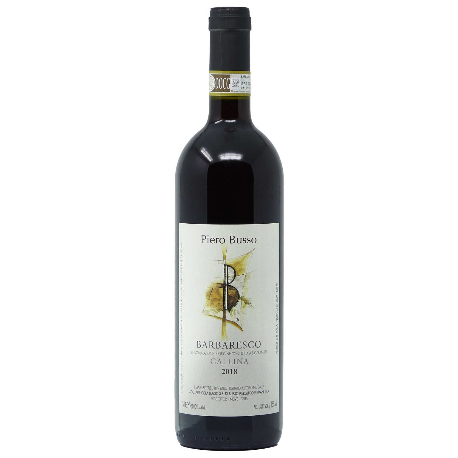 2018 Piero Busso, Barbaresco, Gallina
