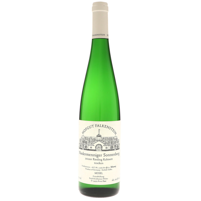 2022 Hofgut Falkenstein, Niedermenninger Sonnenberg Riesling Kabinett Trocken Munny, Mosel AP-9