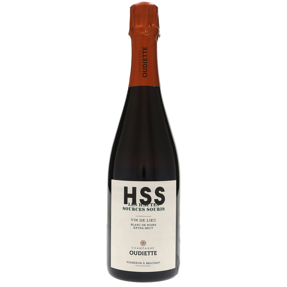 NV Oudiette, HSS Les Hautes Sources Souris Blanc de Noirs, Champagne (2019 Base)