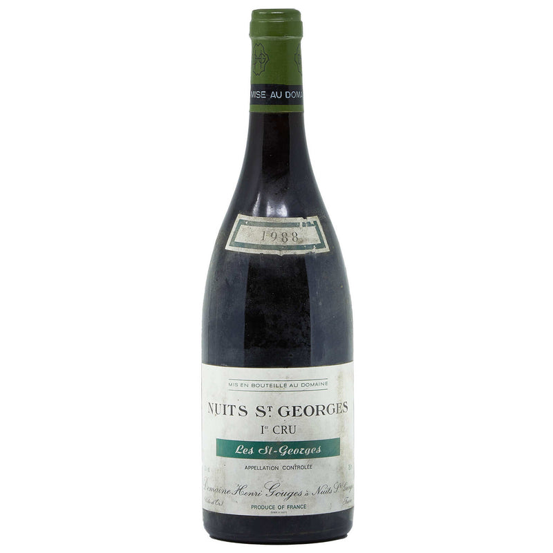 1988 Domaine Henri Gouges, Nuits-Saint-Georges Premier Cru, Les Saints-Georges