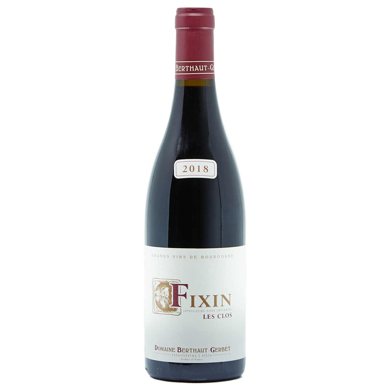 2018 Domaine Berthaut-Gerbet Fixin Les Clos