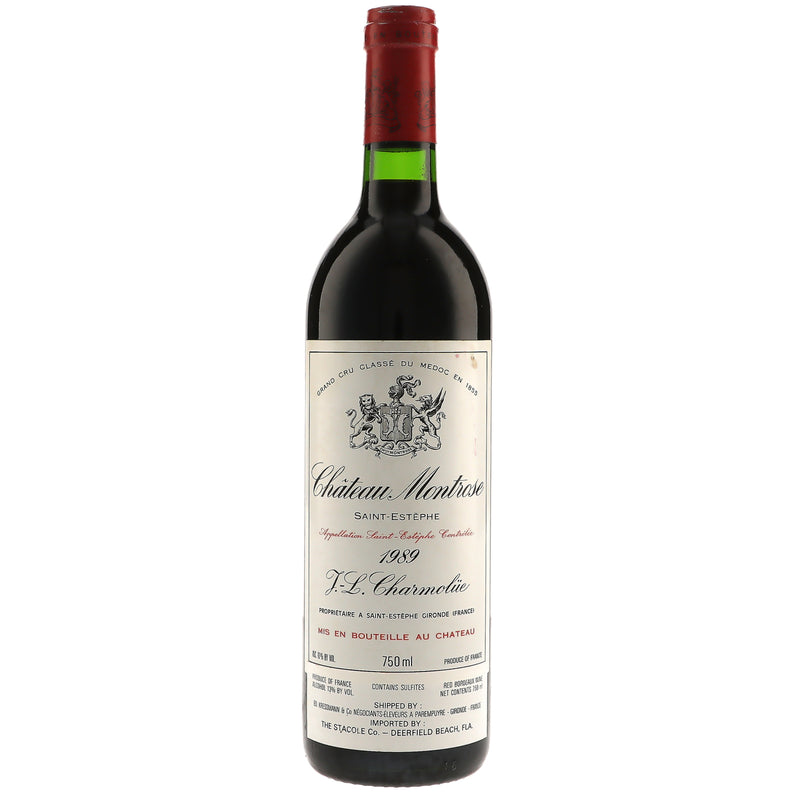 1989 Chateau Montrose 2eme Cru Classe, Saint-Estephe
