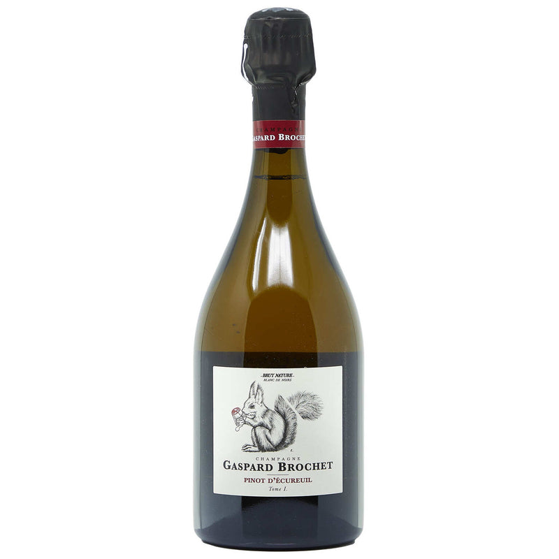 NV Gaspard Brochet, Pinot Noir Tome 1 Blanc de Noirs Extra Brut Ecureuil (2019 Base)