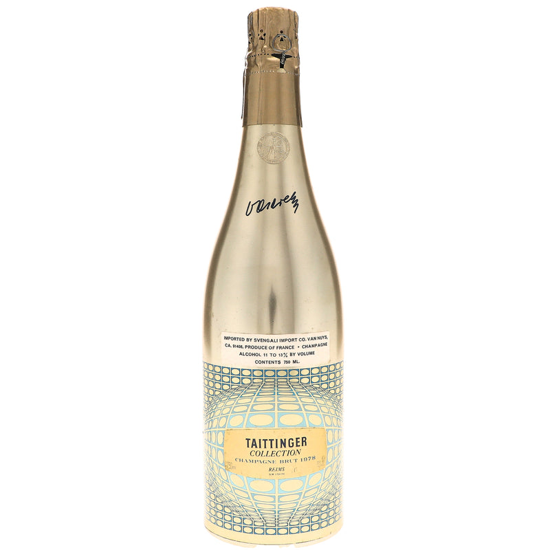 1978 Taittinger, Collection Victor Vasarely