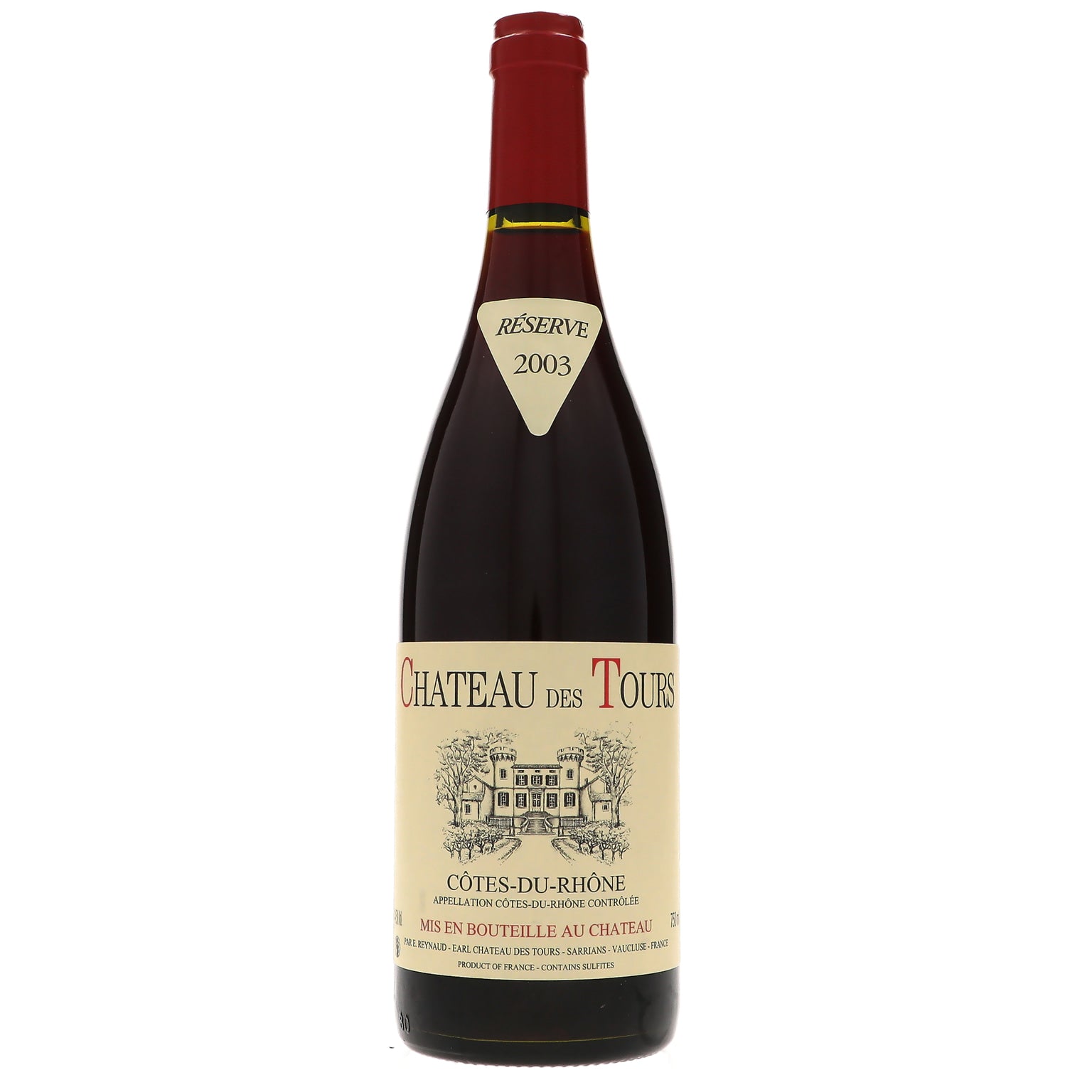 2003 Chateau des Tours, Cotes du Rhone, Rouge